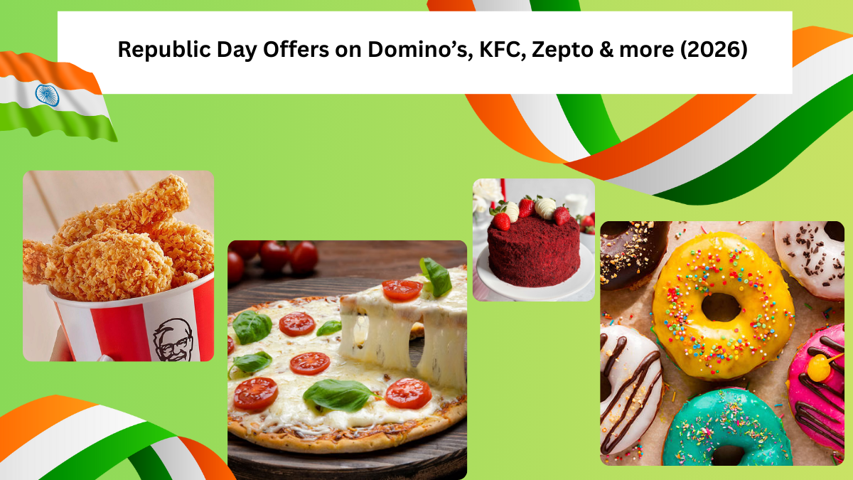 Republic Day Offers on Domino’s, KFC, Zepto & more (2026)