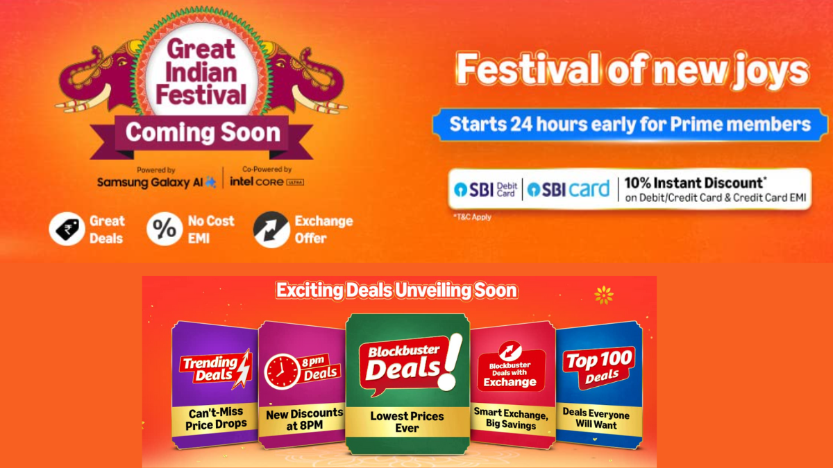 Amazon Great Indian Festival Sale 2026 Expected Dates, Offers on iPhones, Samsung & more