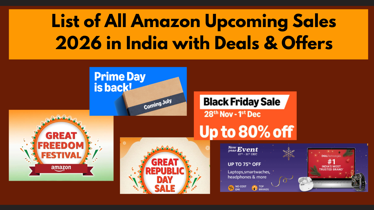Upcoming Amazon Sales in India 2026