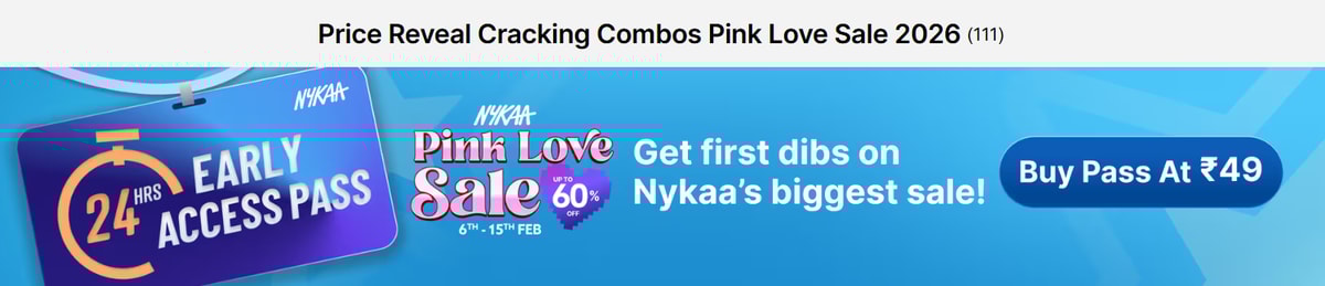 Nykaa Pink Love Sale Combo Prices {REVEALED}