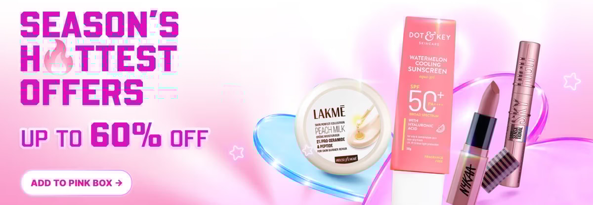 Nykaa Pink Love Sale Offers on Top Brands