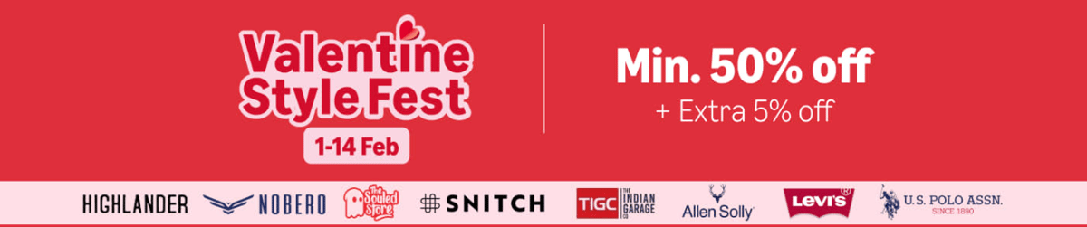 Amazon Valentines Style Fest 2026 (1st to 14th Feb)