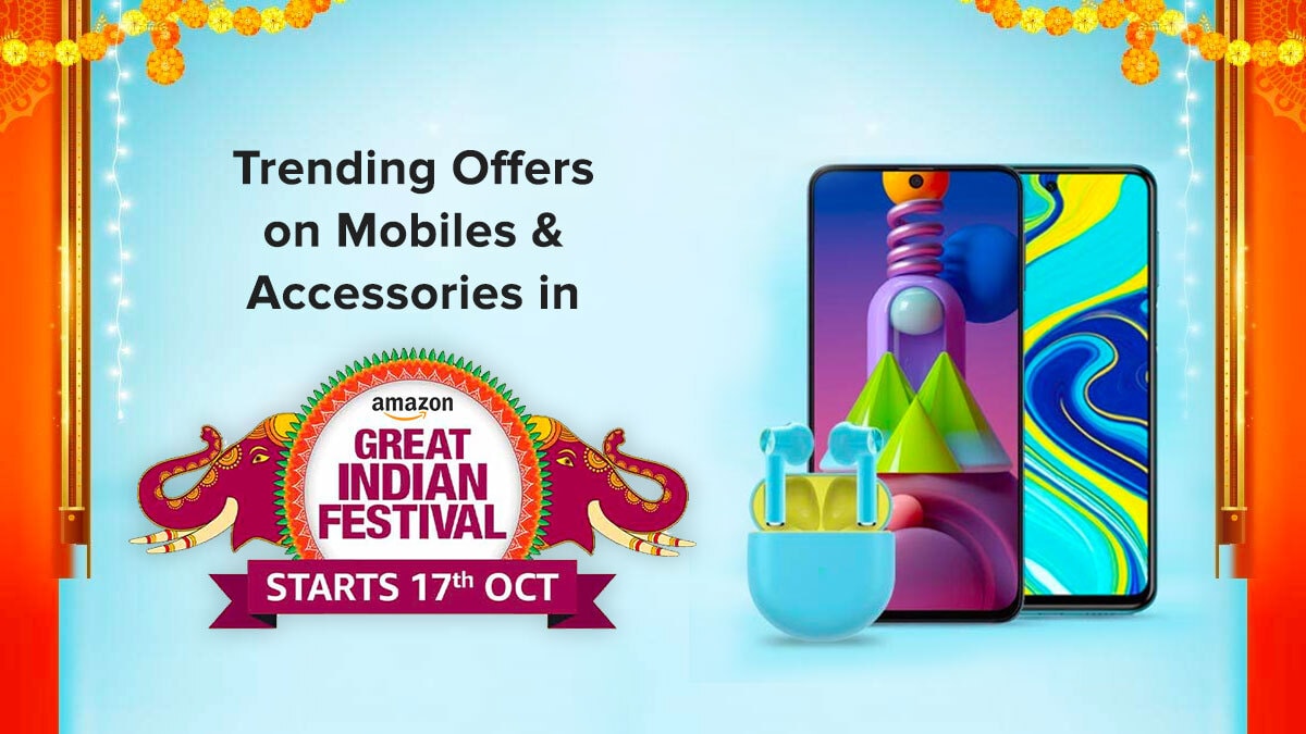 List of Mobiles & Accessories Offers and Deals on Amazon Great Indian Festival Sale(Live)