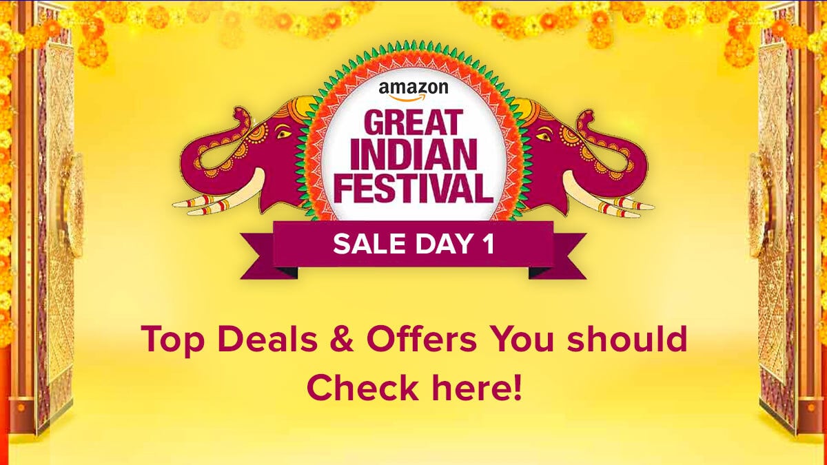 amazon great indian festival sale day 1 deals