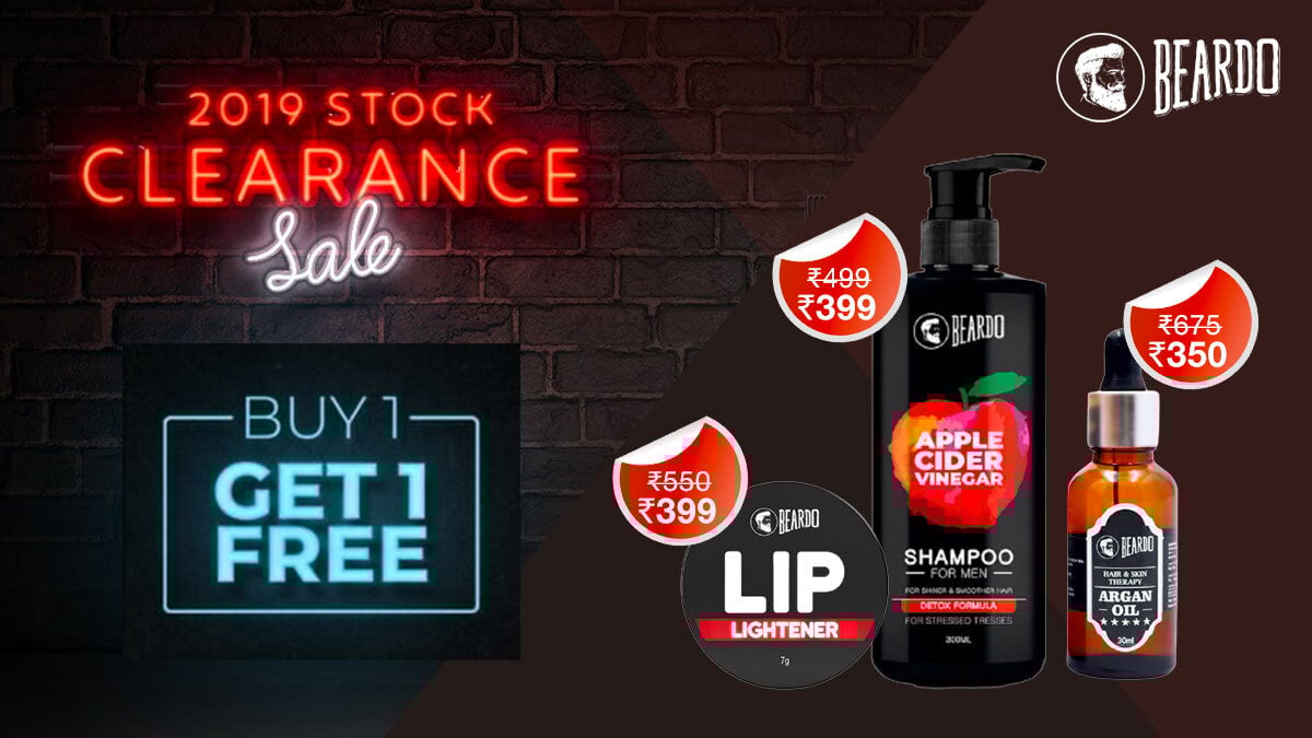 Beardo 2019 Stock Clearance Sale