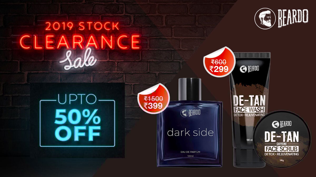 Beardo 2019 Stock Clearance Sale