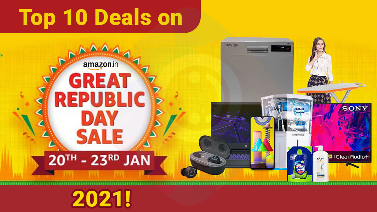 Top 10 Deals on Amazon Great Republic Day Sale 2021