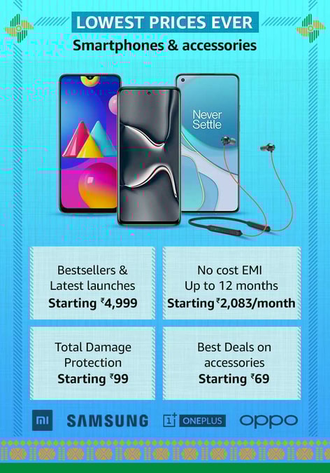 Mobile offers on Amazon Great Republic Day Sale 2021