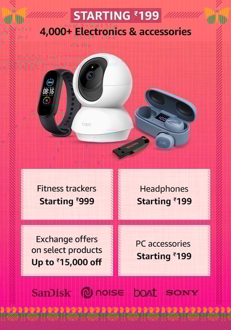 Catch Amazon Great Republic Day Sale 2021 offers on Electronics