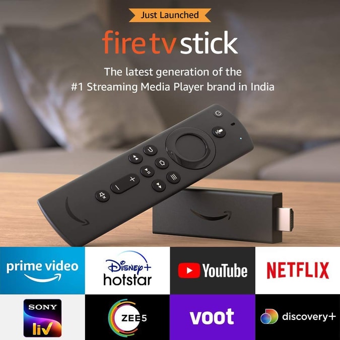 3. Fire TV Stick with Alexa Voice Remote