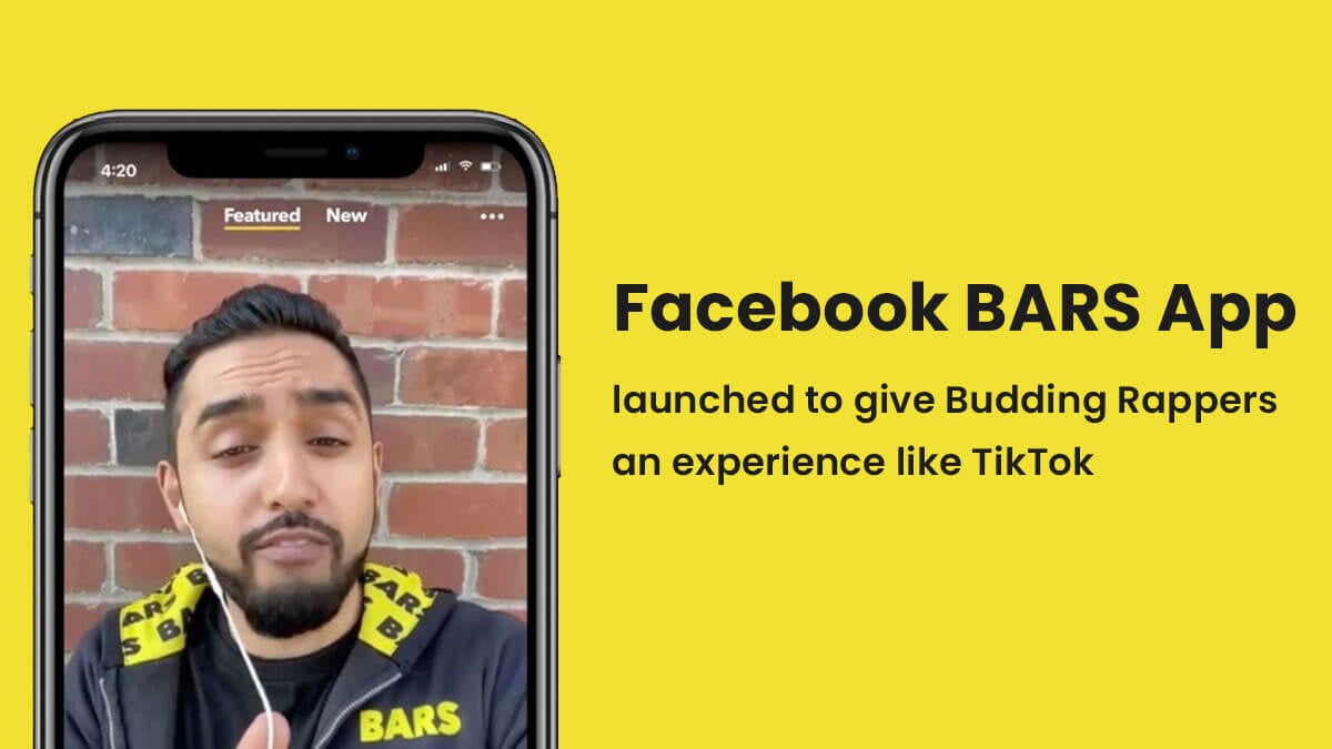 Facebook BARS App launched to give Budding Rappers an experience like TikTok