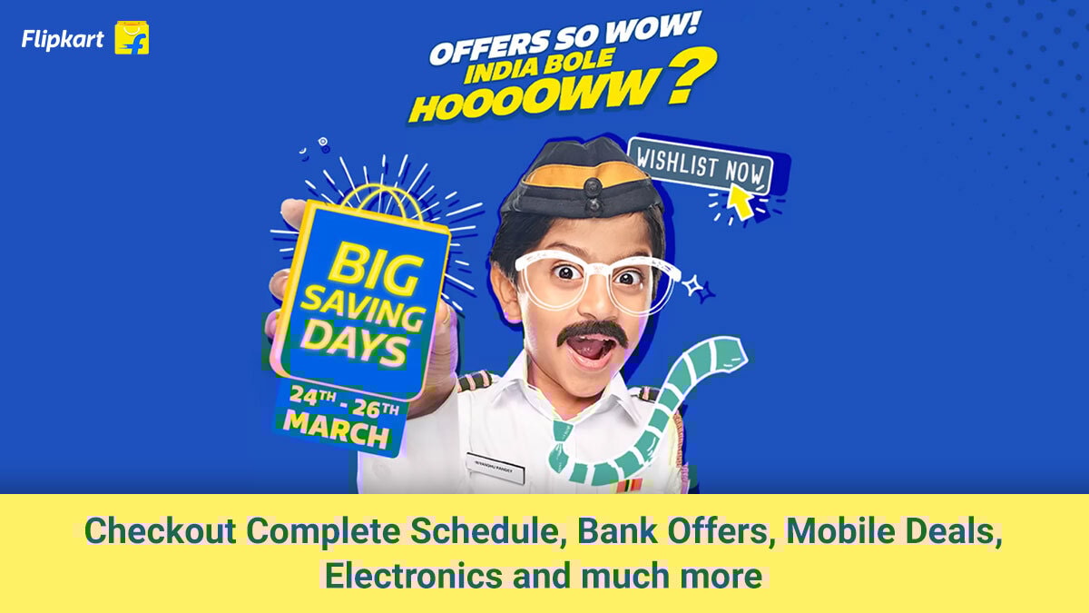 Flipkart Big Saving Days Sale 2021