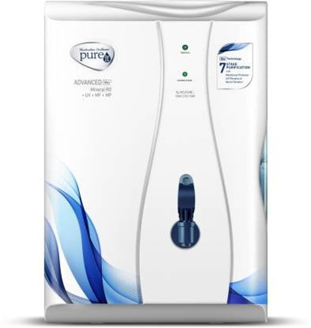Pureit(Hindustan Unilever) Advanced Max Mineral RO+UV+MF+MP Water Purifier