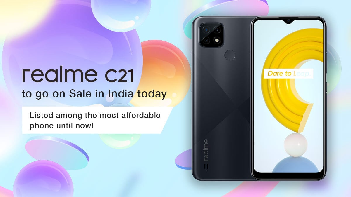 Realme C21 Specification, price and availability.