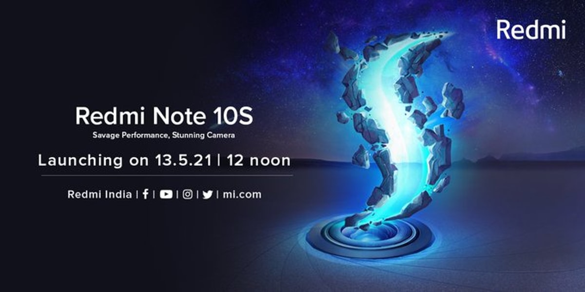Redmi Note 10S Launch & Sale Date, Time