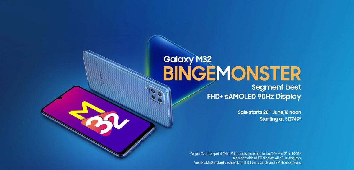 samsung galaxy m32