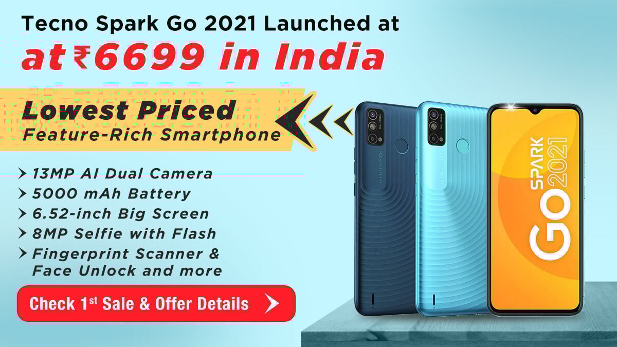 tecno spark go 2021 mobile