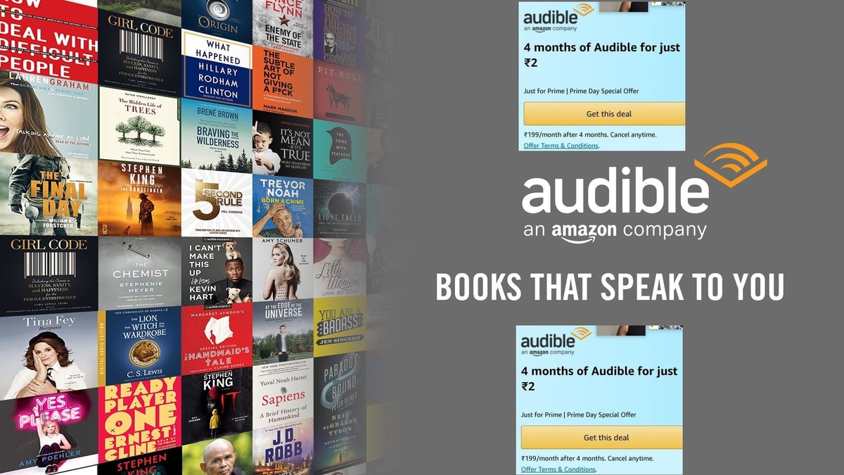 audible prime day free offer