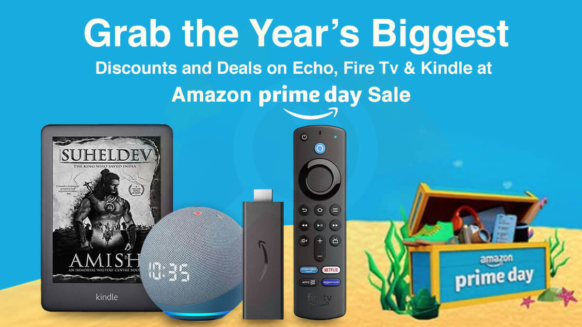 deals on echo, fire Tv and kindle at Amazon Prime Day sale