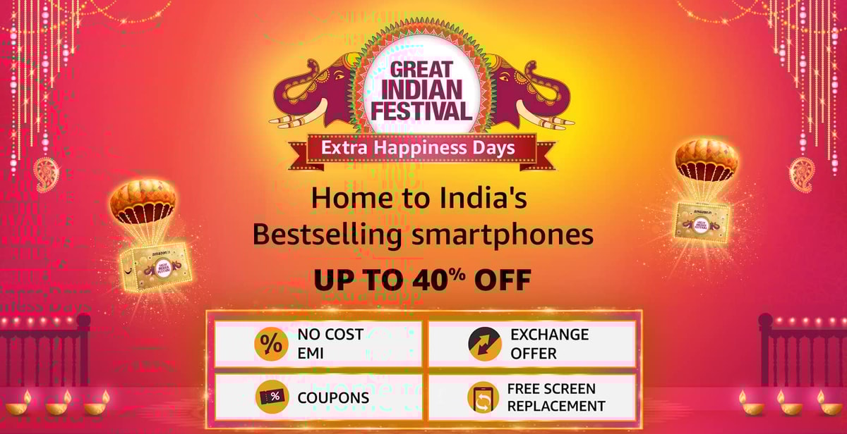 Amazon Great Indian Festival Extra Happiness Days