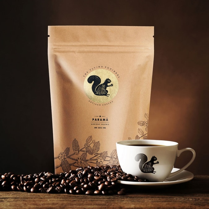 The Flying Squirrel Coffee Brand
