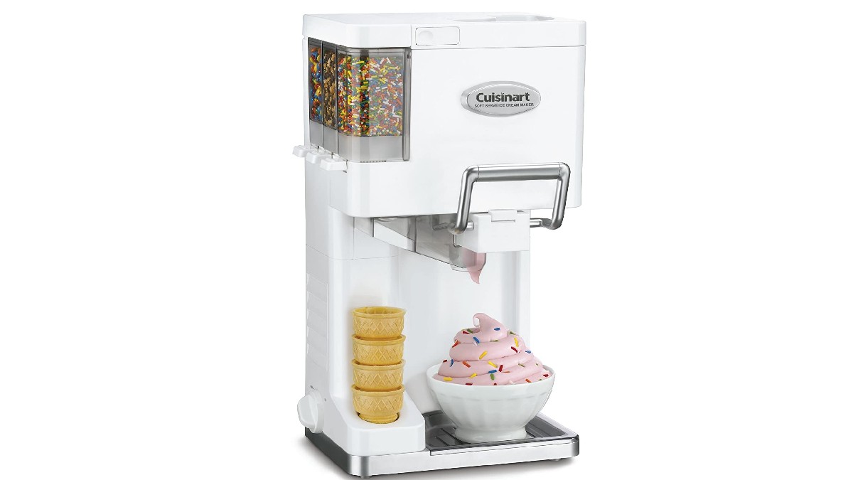 Cuisinart ICE-45P1 Mix It In 1.5 Litre Soft Serve : Best Instant Ice Cream Maker