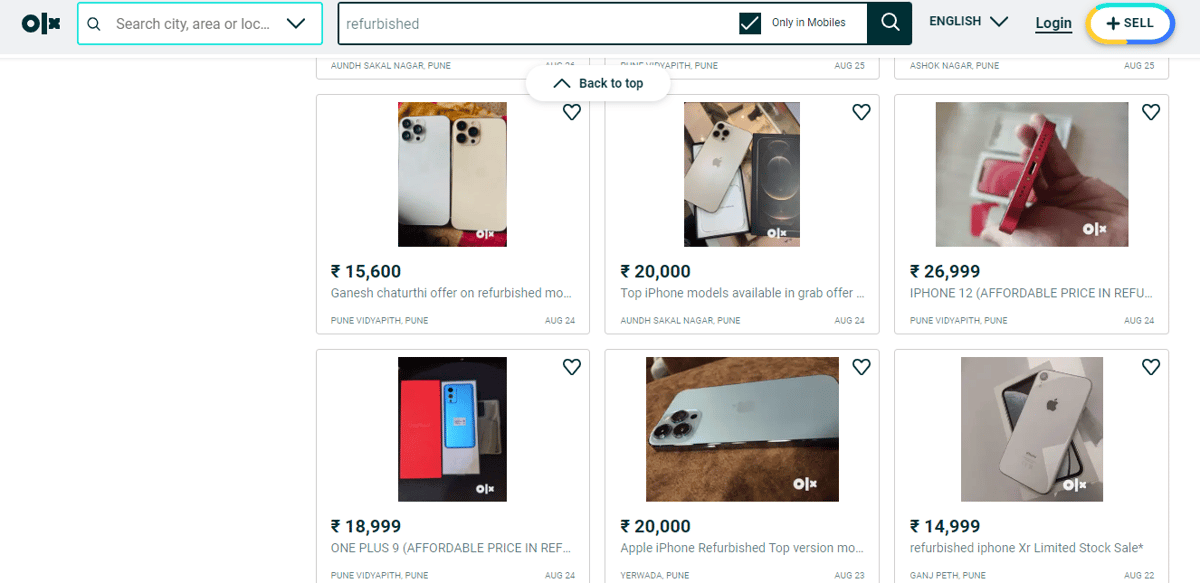 OLX: Buy and Sell Old Phones and Devices All Over the Country