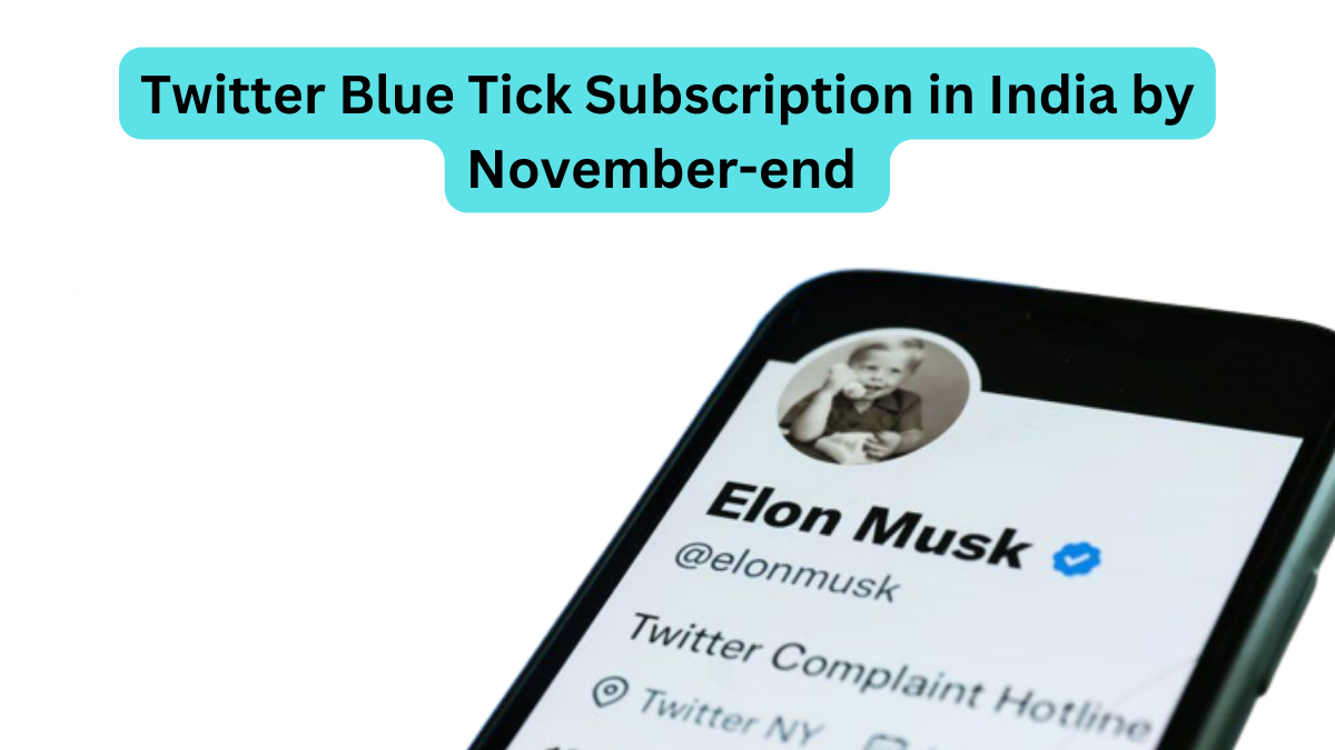 Twitter Blue Tick Subscription in India