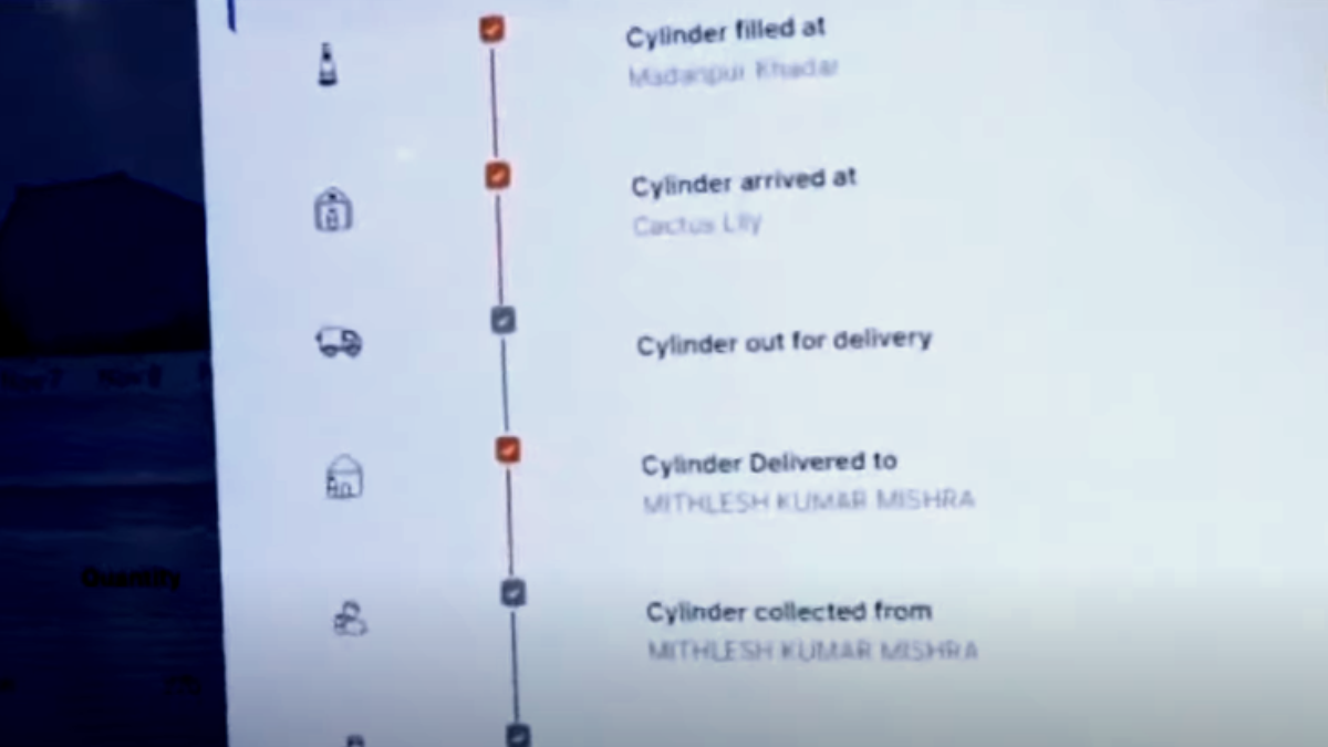 How to scan the QR Code on LPG