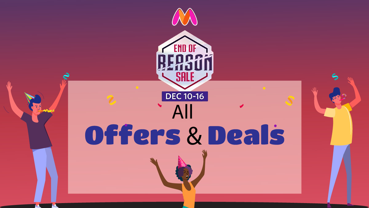 Myntra End Of Reason Sale 2022 (EORS): All Offers & Best Deals