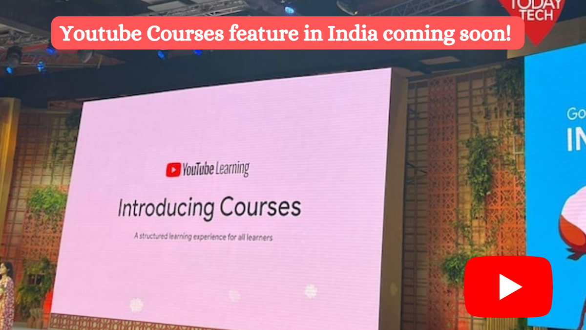 Youtube to launch courses feature in India soon