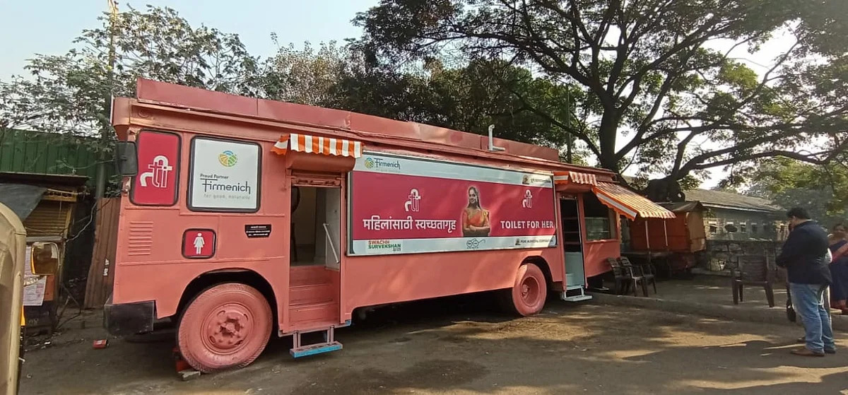 Mumbai gets Mobile Women Toilets made from Scrapped BEST Buses!
