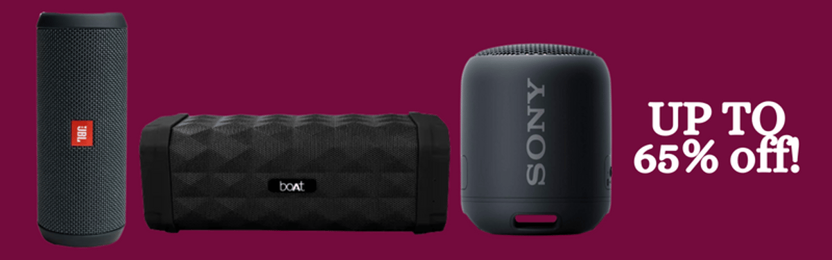 Best electronic deals on speakers