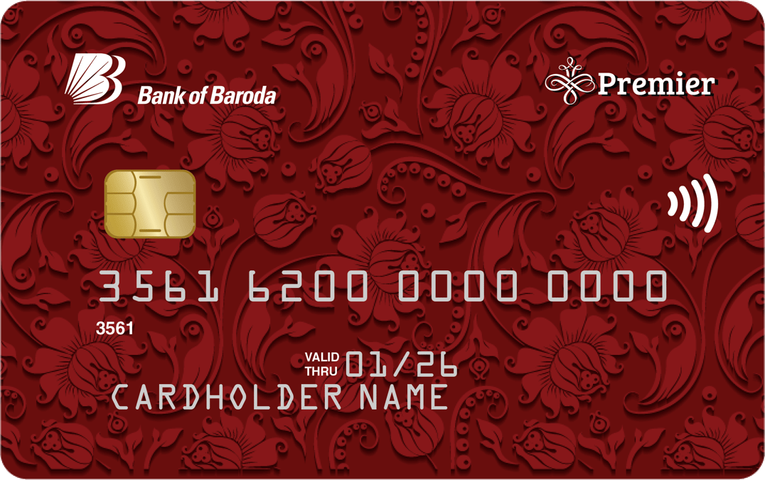 Bank of Baroda Premier Credit Card Lifetime Free