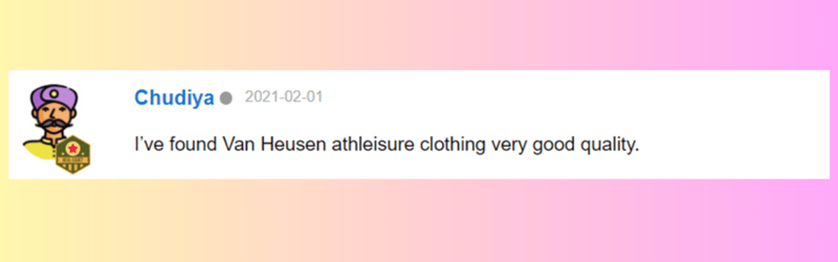 Van Heusen Track Pants Review