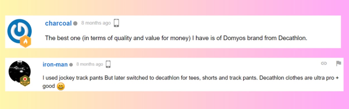 Decathlon Track Pants Review