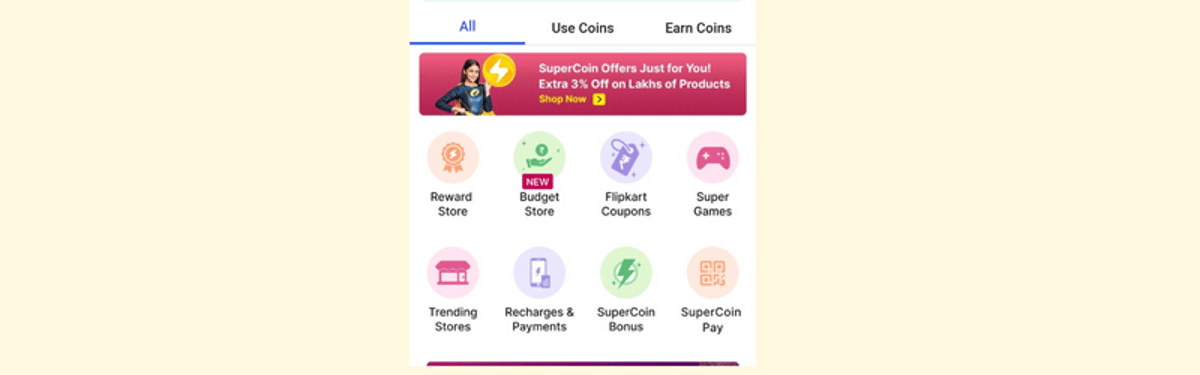 How to redeem Supercoins in Flipkart