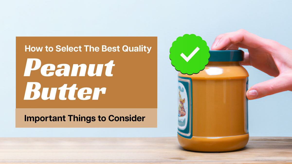 How to Choose a Healthy Peanut Butter (Sugarfree, Proteinrich