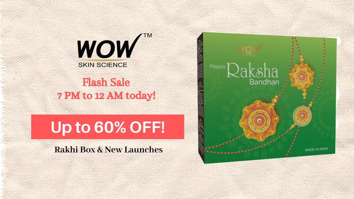 Wow Skincare Rakhi Offers