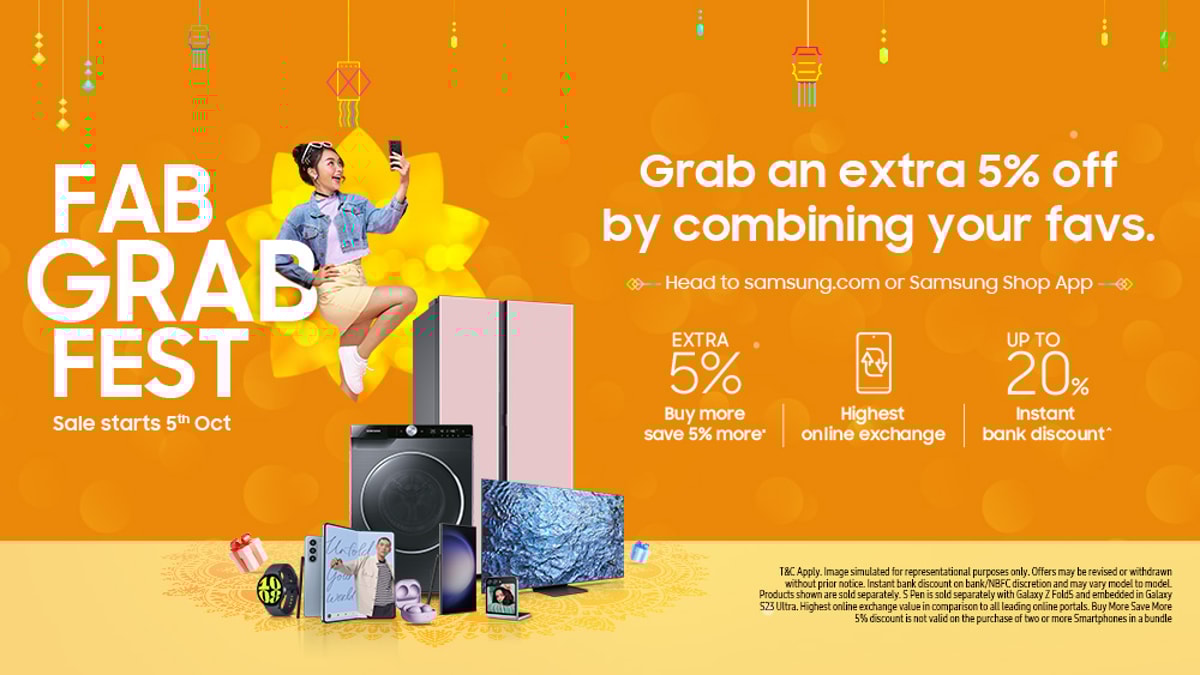 Samsung Fab Grab Fest Diwali Sale 2023