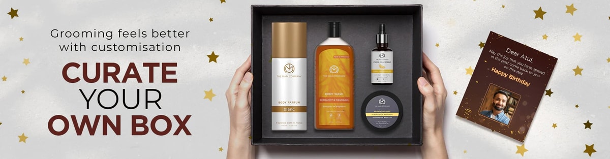 The Man Company’s Personalized Grooming Diwali Gift Box for Boyfriend