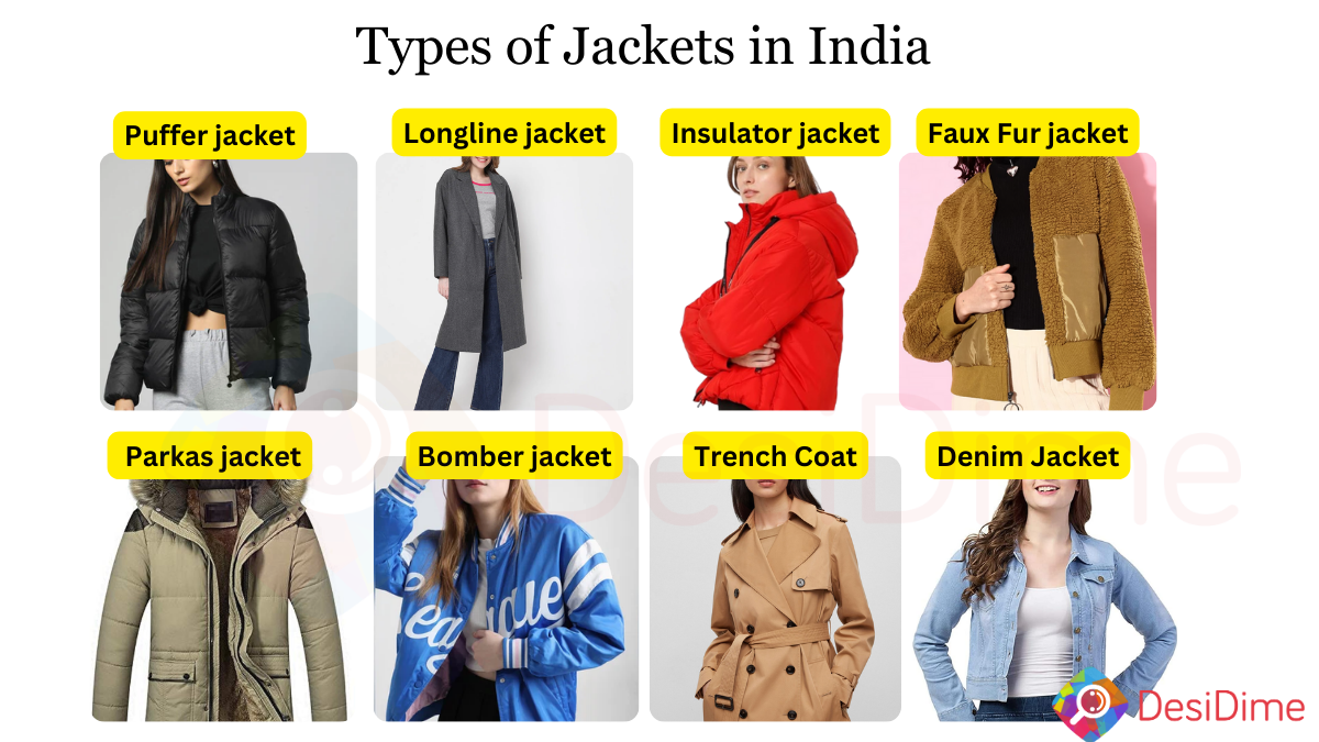 Types of Winter Jackets for Women in India