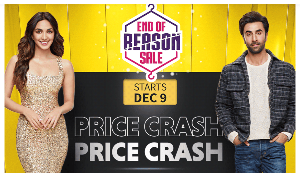 Myntra End of Reason Sale (9-17 Dec)