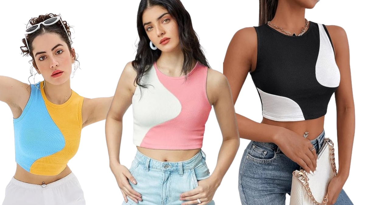 Best Colour Block Tank Tops For Women