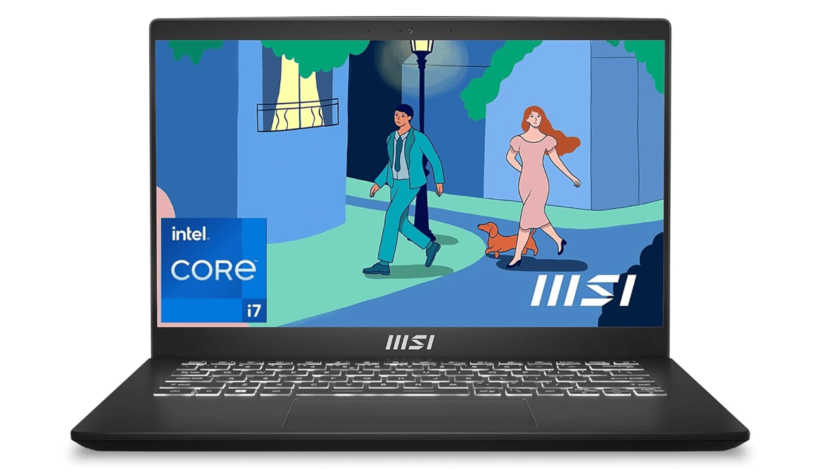 MSI Modern 14, Intel 12th Gen. i7 Laptop