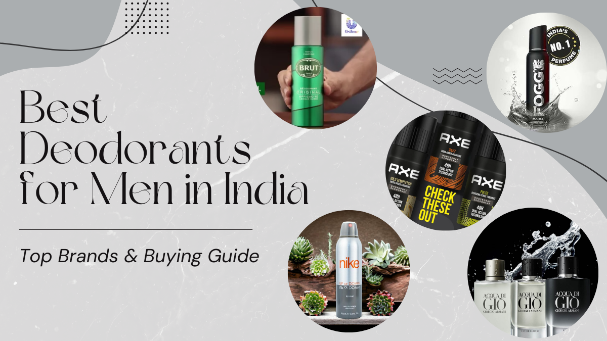 Best Deodorants for Men in India 2024 Top Brands & Buying Guide