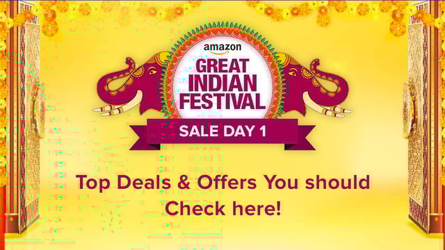 amazon great indian festival sale day 1 deals