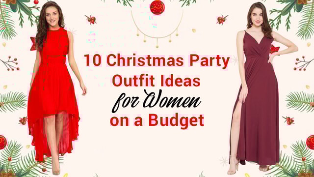 10 Christmas Party Outfit Ideas for Women with Christmas Sale Offers