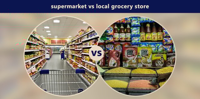 Why buy from Mega Marts instead of Local Shops?