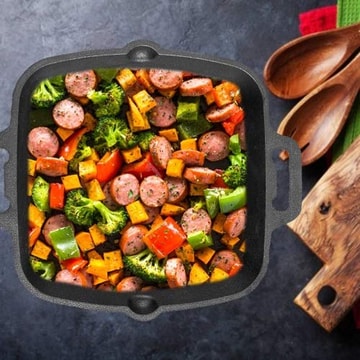 cast iron fry pans for all types of cooking